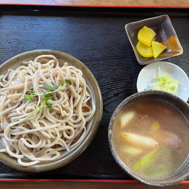 つけ鴨汁そば(手打そば処　しま祢 )