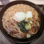 朝そば  たぬきそば