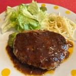 小さなハンバーグランチ