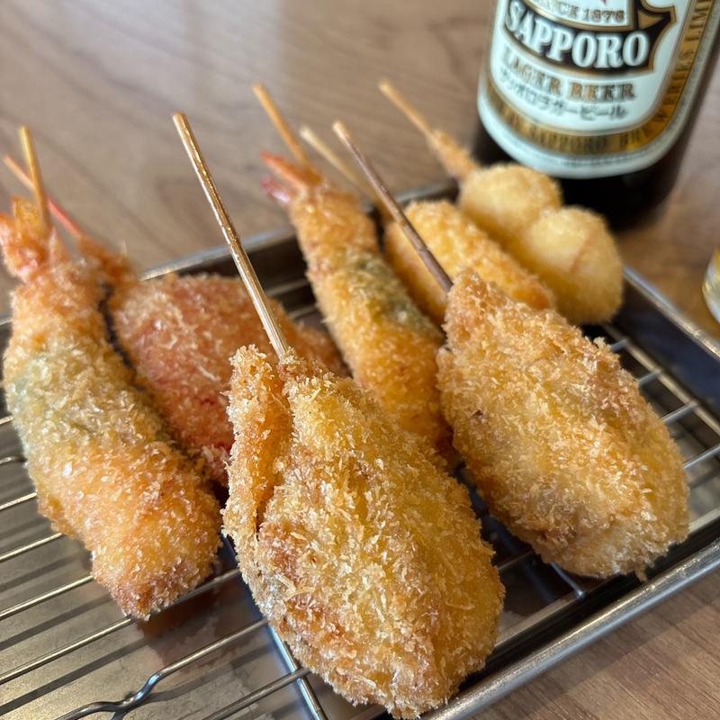 ホタテ(新世界 串カツ いっとく 道頓堀店)