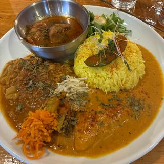 3種盛り(Curry&Bar Jamming)