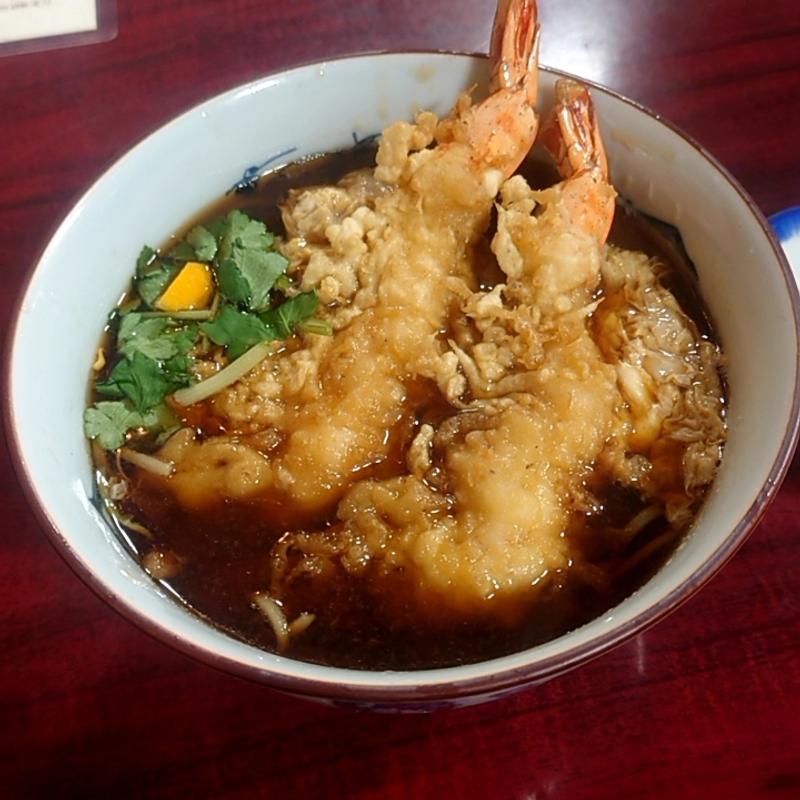 天とじそば(日本橋長寿庵)