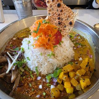 2種盛り(マイボンCURRY)