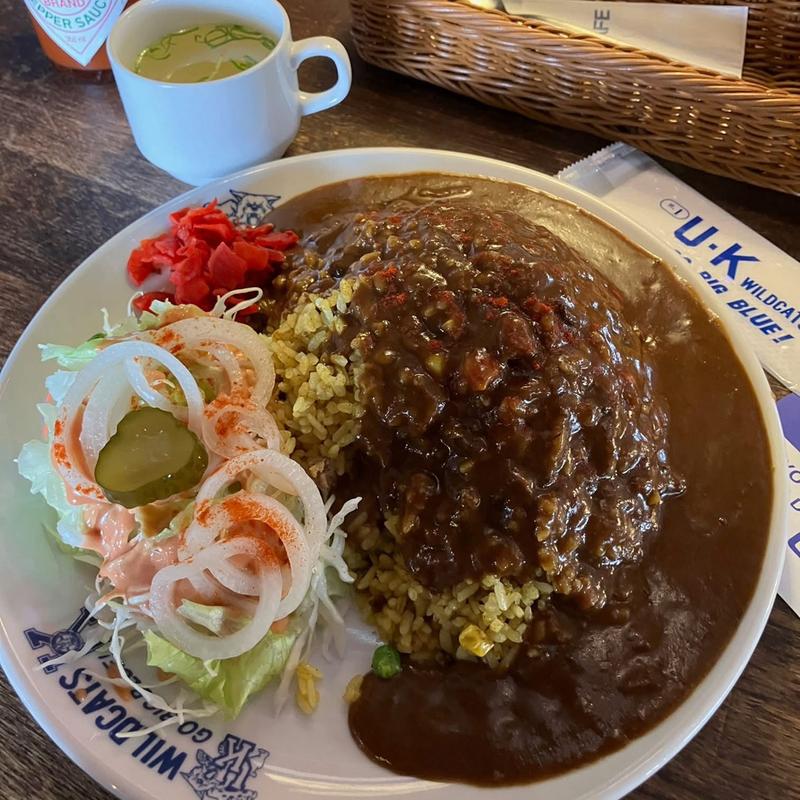 ダブルカレー(U･K WILDCATS CAFE 西宮武庫川店｜UKカフェ)