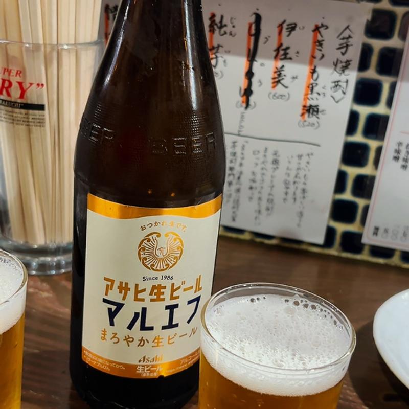 瓶ビール(もつ焼かど 琴似店)