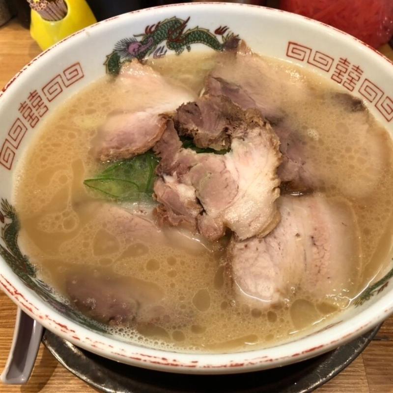 チャーシュー麺(冨ちゃんラーメン)