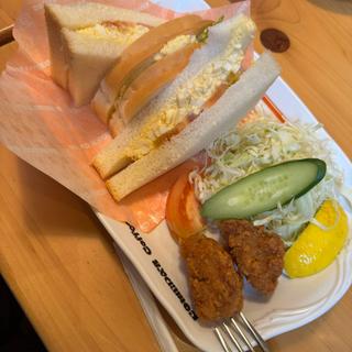 たまとまレタスサンド(コメダ珈琲店 東小金井店)