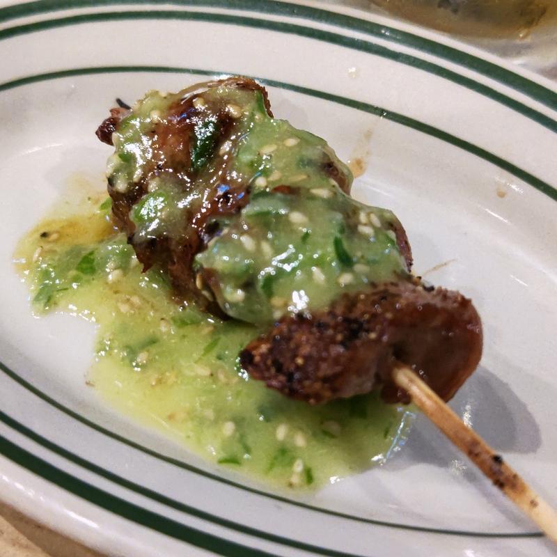 ネギ塩タン(チャコールスタンド野毛)