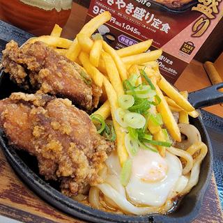 特選醤油からあげのすきやき盛り定食＋ご飯大盛り