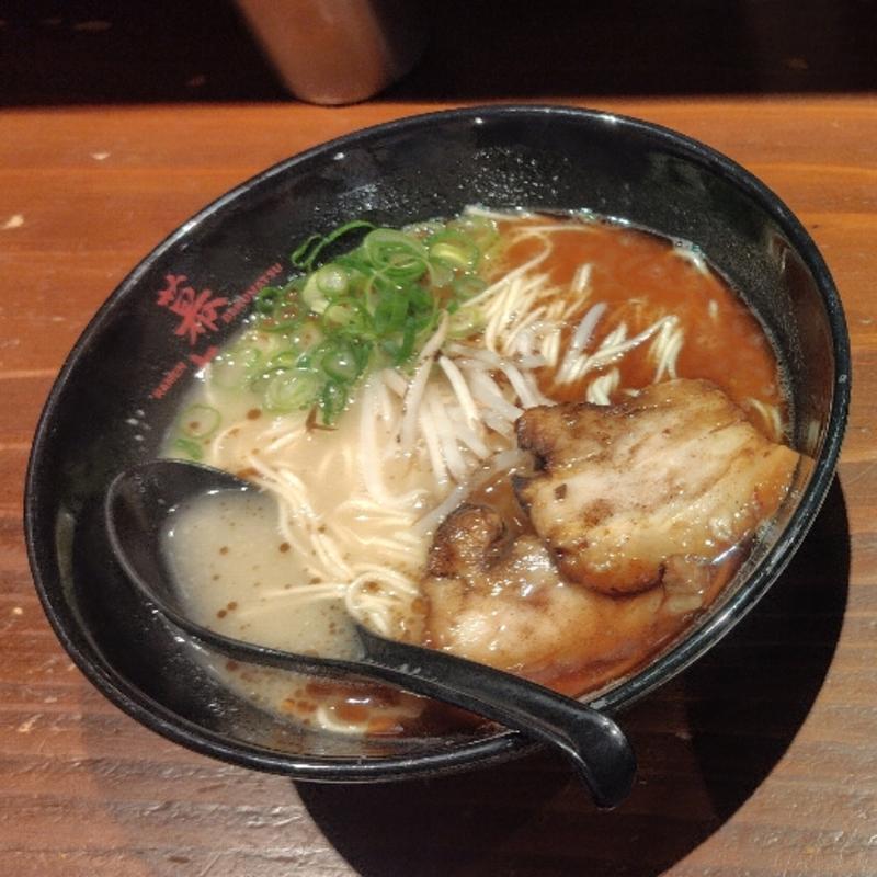 マー油豚骨らーめん(ラーメン幕末 南紀白浜店)