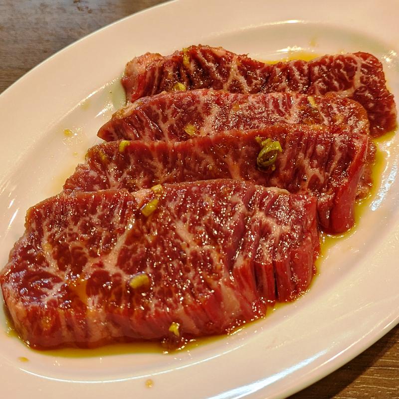 和牛上ハラミ(川崎焼肉 肉小僧 はなれ)