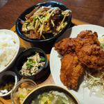 ハーフ＆ハーフ定食