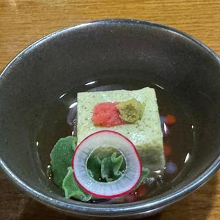 ブロッコリー豆腐(よもぎ)