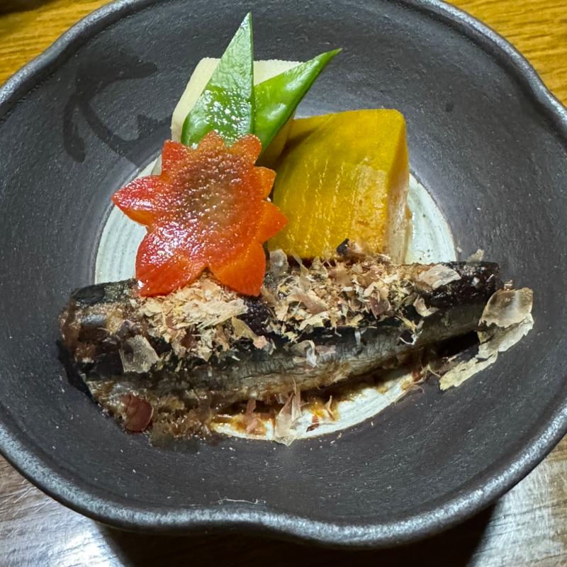 イワシの土佐煮(よもぎ)