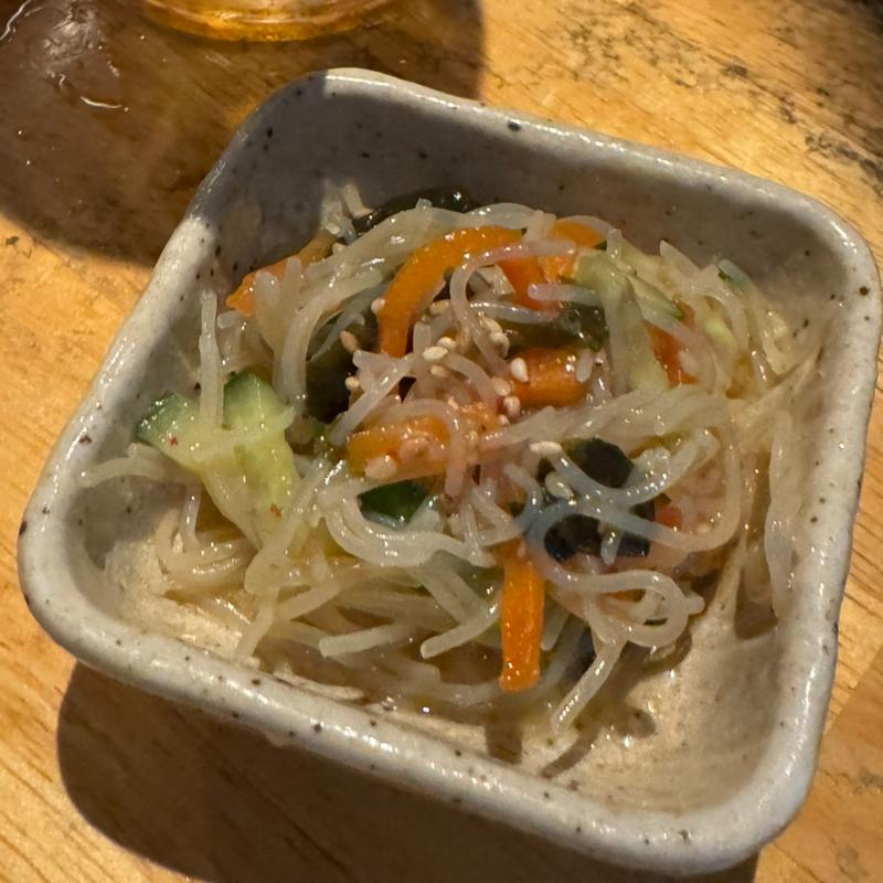 春雨サラダ(やきとりやさんあっ鶏)