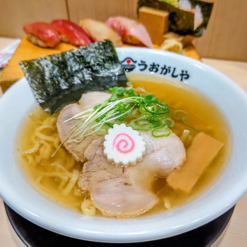 追いかつおラーメン＋貝出汁(すごい煮干ラーメン野毛 すし 釣りきん)