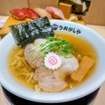 追いかつおラーメン＋貝出汁