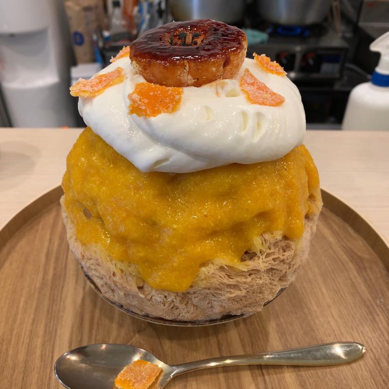 私のみかんブリュレ(私のかき氷。)