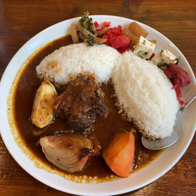上上スパイシー豚カレー(東印度カレー商会 築地場外店 )