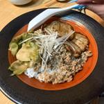 炙りチャーシューそぼろ丼