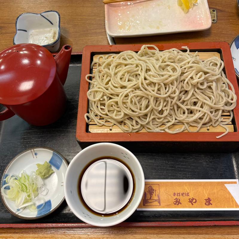 せいろ　蕎麦(手打ちそば 深山（みやま）)