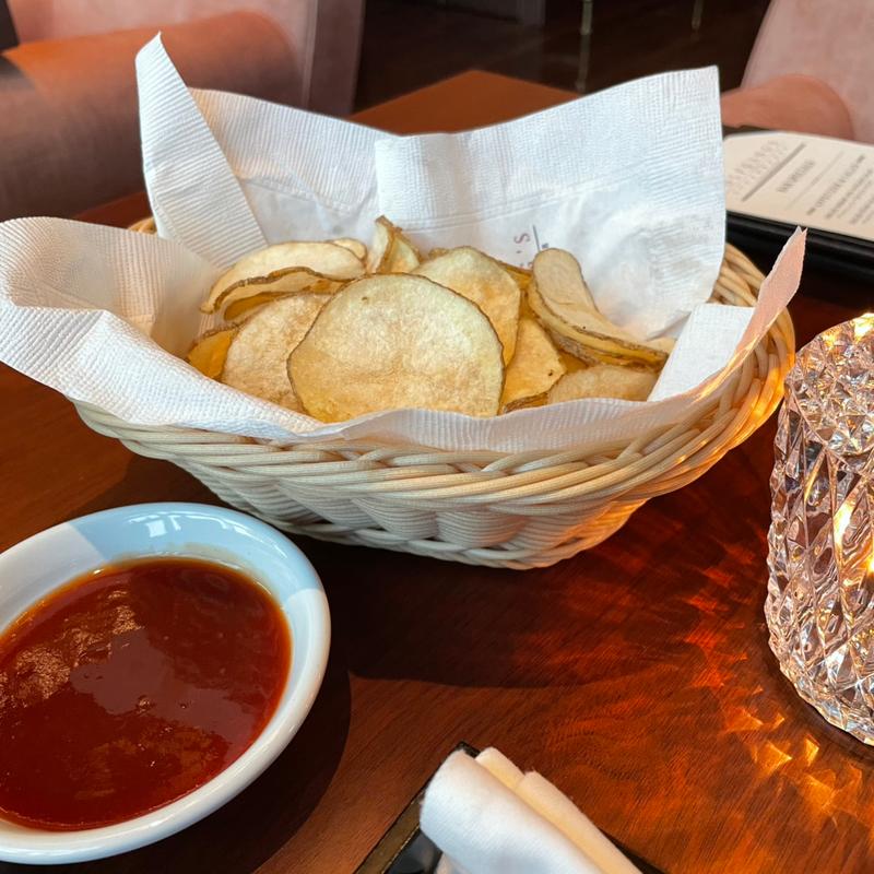 ポテチwithソース(ウルフギャング・ステーキハウス by ウルフギャング・ズウィナー シグニチャー 青山店)