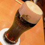 ヱビス プレミアムブラック(グラス)(ヱビスバー YEBISU BAR 川崎アゼリア店)