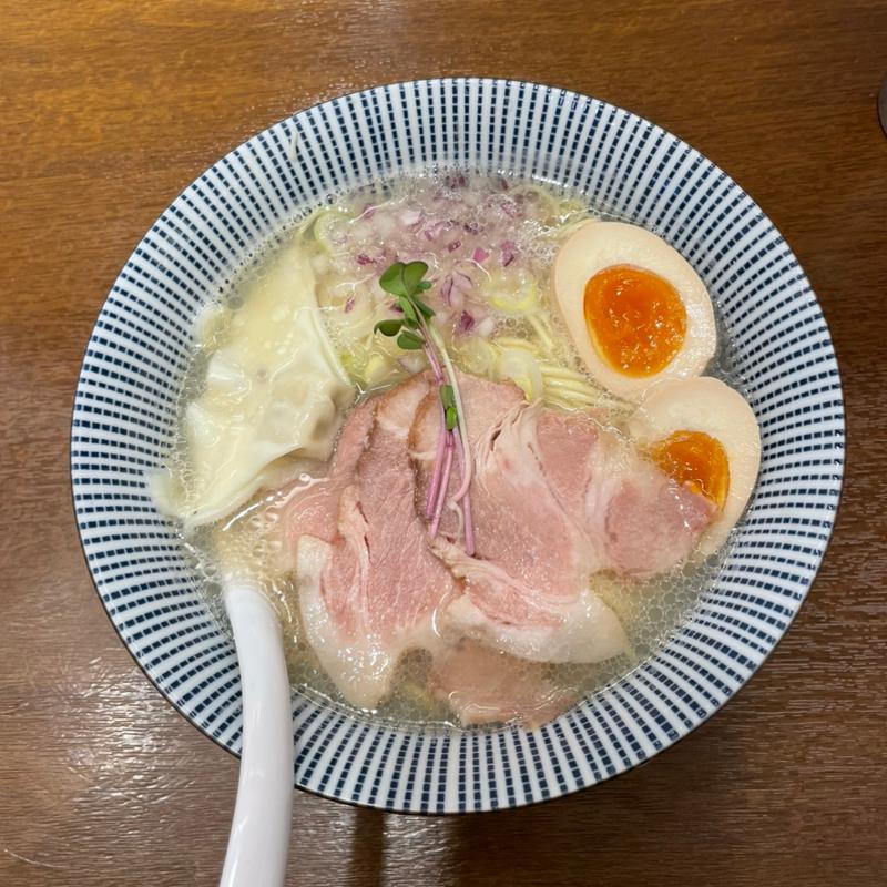 特製貝だし麺(貝だし麺きた田)