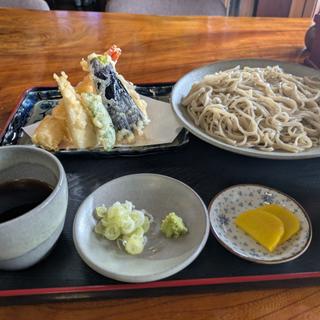 天もりそば(大盛り)