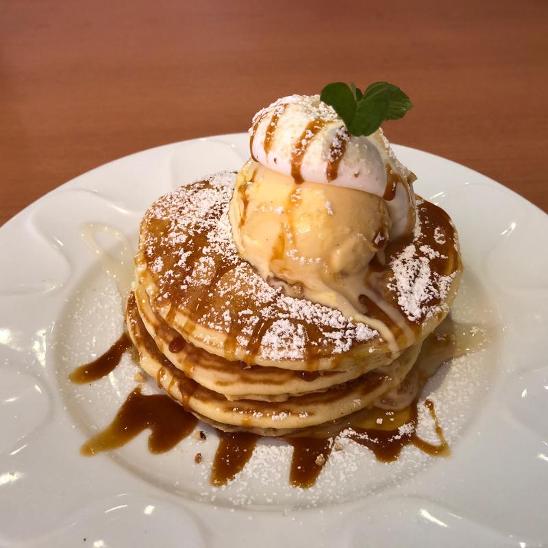 キャラメルハニーパンケーキ（3枚）(デニーズ 古河店 )