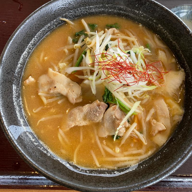 味噌ラーメン(お食事処 天望 )
