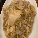 発酵白菜と豚肉炒め