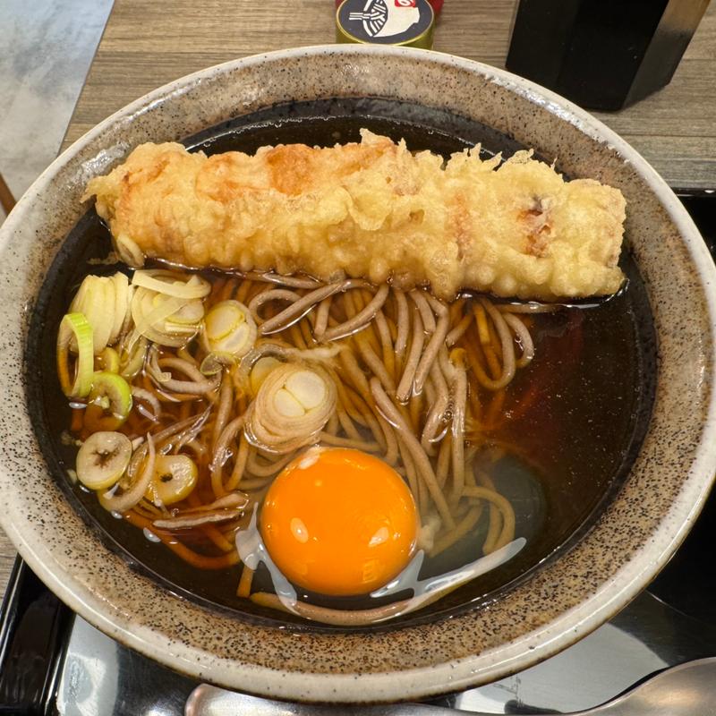 ちくわ天玉そば(立喰い肉そば・肉うどん のじろう 十条店)