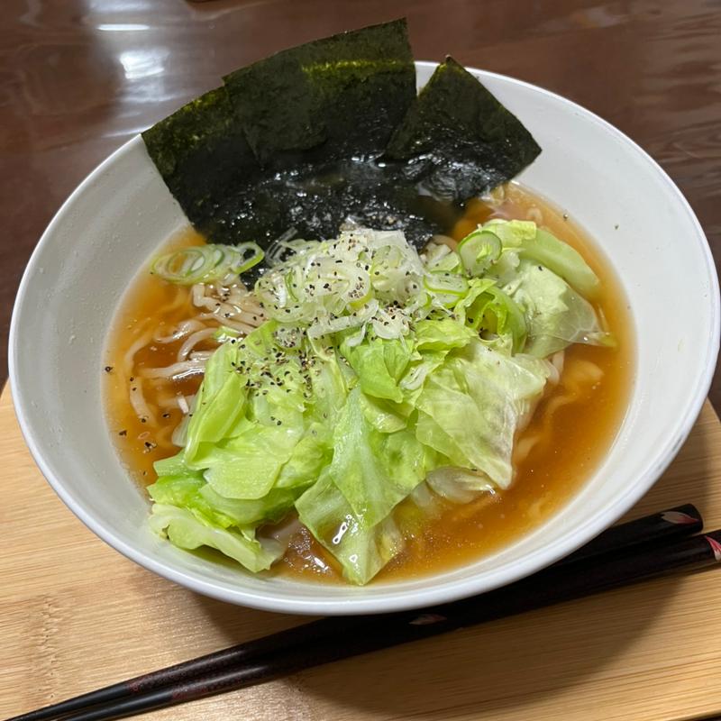 キャベツラーメン(創作料理　我家)