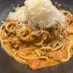 富士山盛りチーズのボロネーゼ大盛り