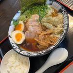 チャーシューワンタンメンライス煮卵(麺や 和心)
