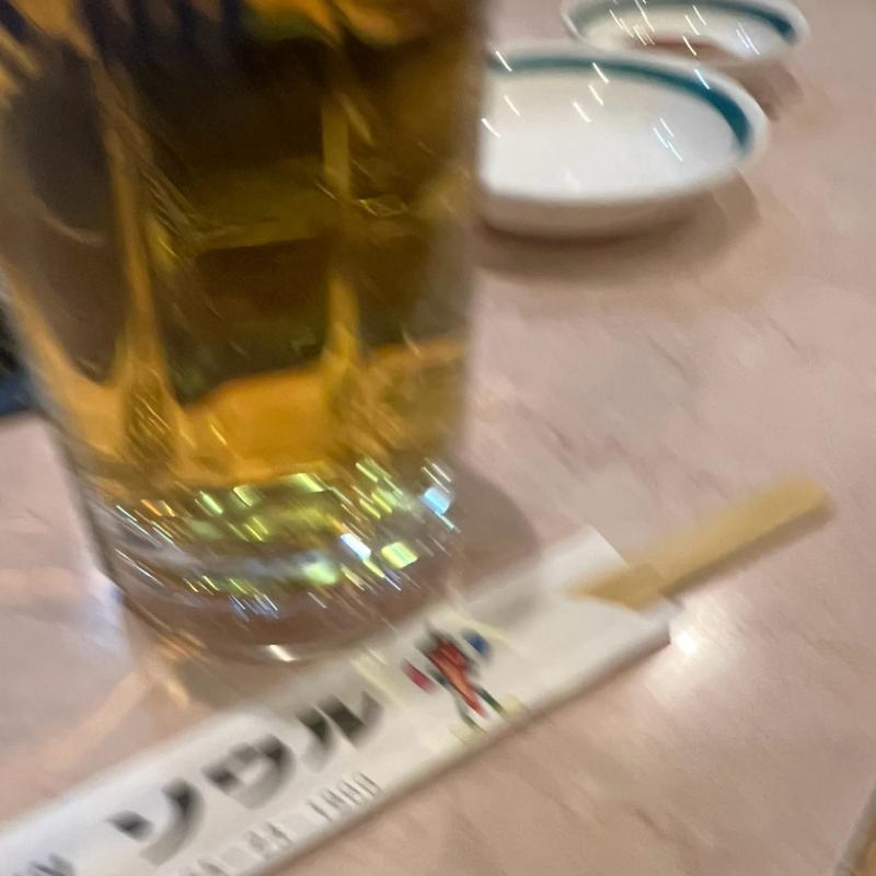 生ビール(焼肉ソウル中町)