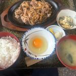 牛バラ焼き定食