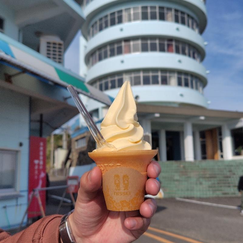 みかんソフト(潮岬観光タワー おみやげ売店)