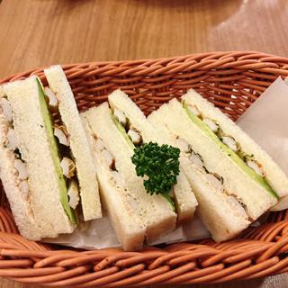 ミックスサンドセット(コーヒーor紅茶)(喫茶 花やぐら)