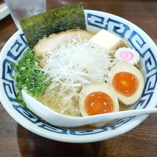 ネギらーめん バター 玉子(麺や六八)