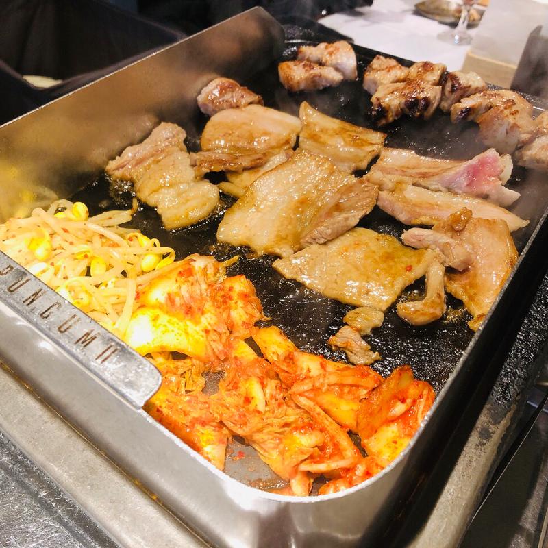 1+1ランチセット(プングム 新大久保本店)