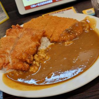 パリパリチキンカレー＋ロースカツトッピング(ライス350g)(カレーハウス CoCo壱番屋 ＪＲ東浦和駅前店)