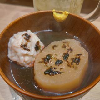 海おでん 海鮮しゅうまい・大根
