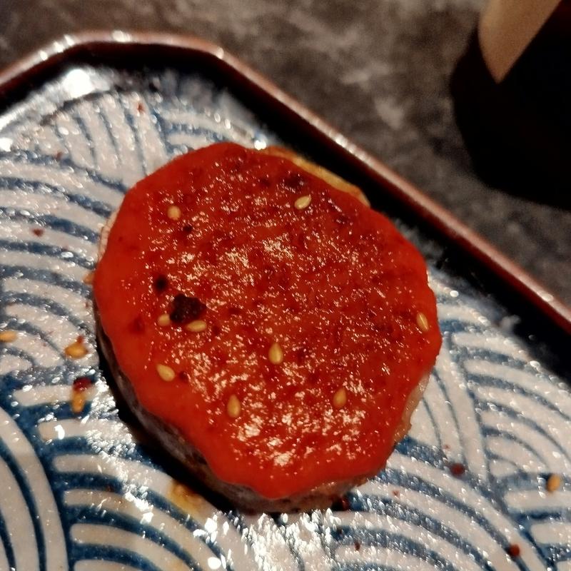 長芋明太子(鳥居炭火焼鳥居酒屋文龍店)