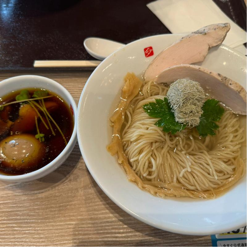 特製鶏つけそば(中華そば高野 横浜ベイサイド店)