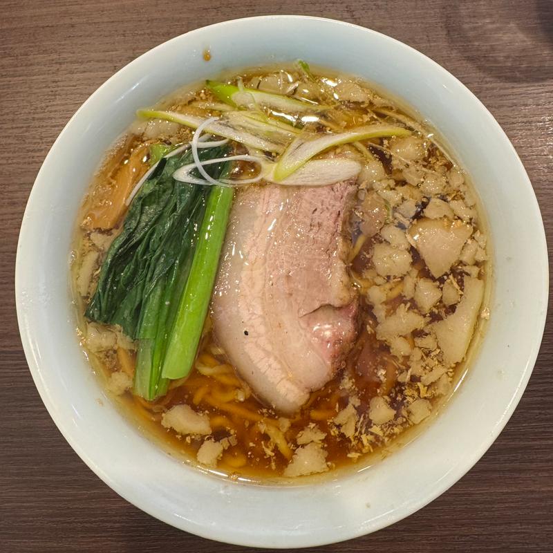生姜醤油ラーメン(支那蕎麦屋 藤花)