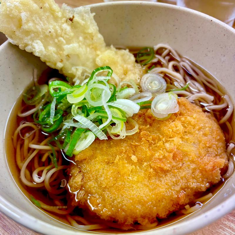 コロッケそば(笠置そば 西荻窪店)