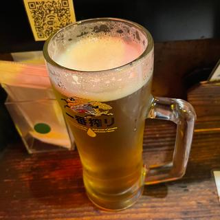生ビール キリン一番搾り(やきとり酒場 かづさ屋 )