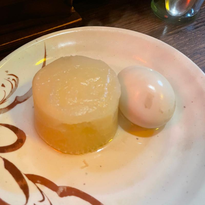おでん 大根、玉子(やきとり酒場 かづさ屋 )
